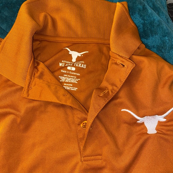 Men’s (Sm) Authentic Apparel Texas Longhorns Polo - Picture 3 of 3